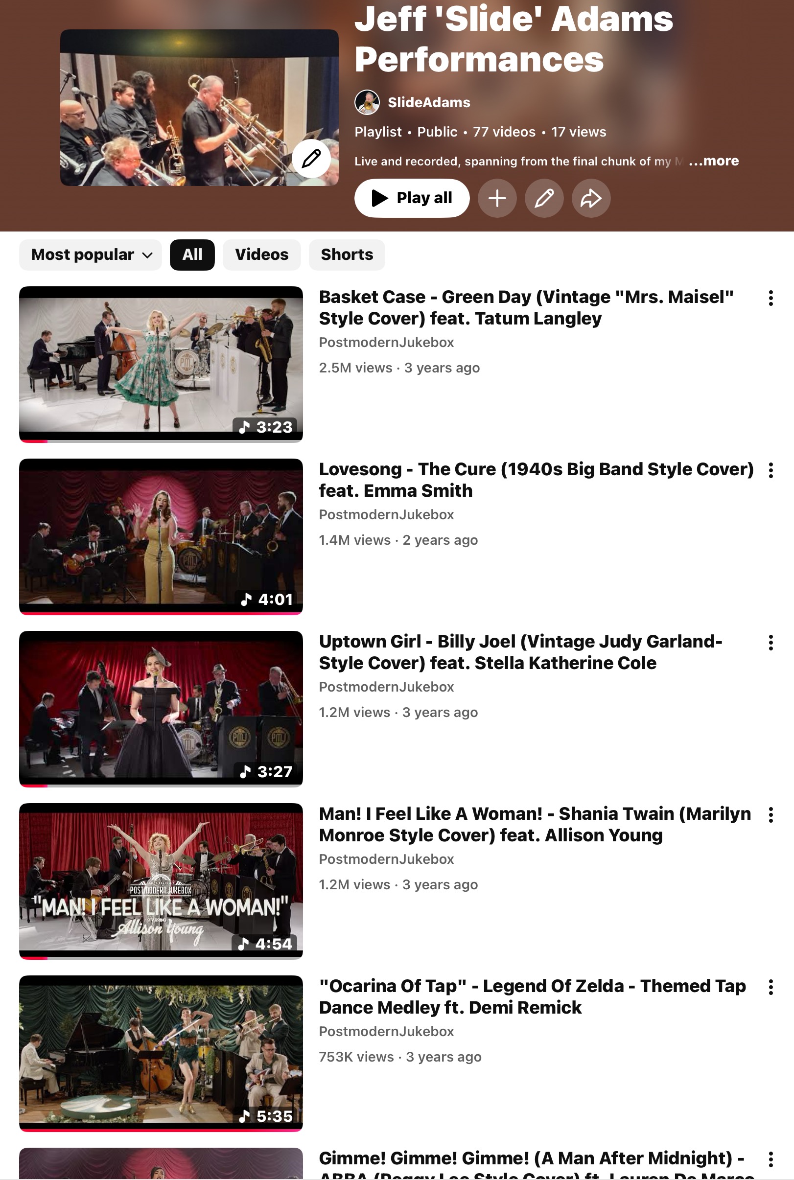Jeff Adams Video Playlist Thumbnail