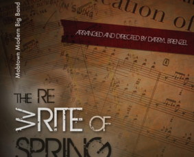 Cover art for "The Re-Write of Spring" by Mobtown Modern Big Band