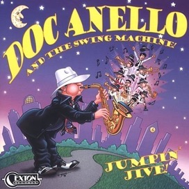Album cover for "Jumpin' Jive!" by Doc Anello and The Swing Machine!
