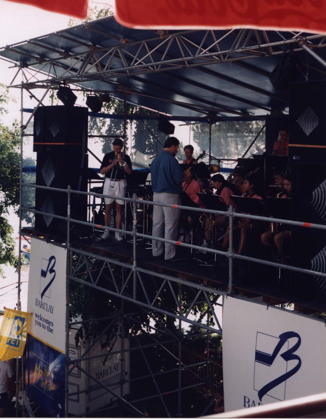 Jeff Adams live performance photo
